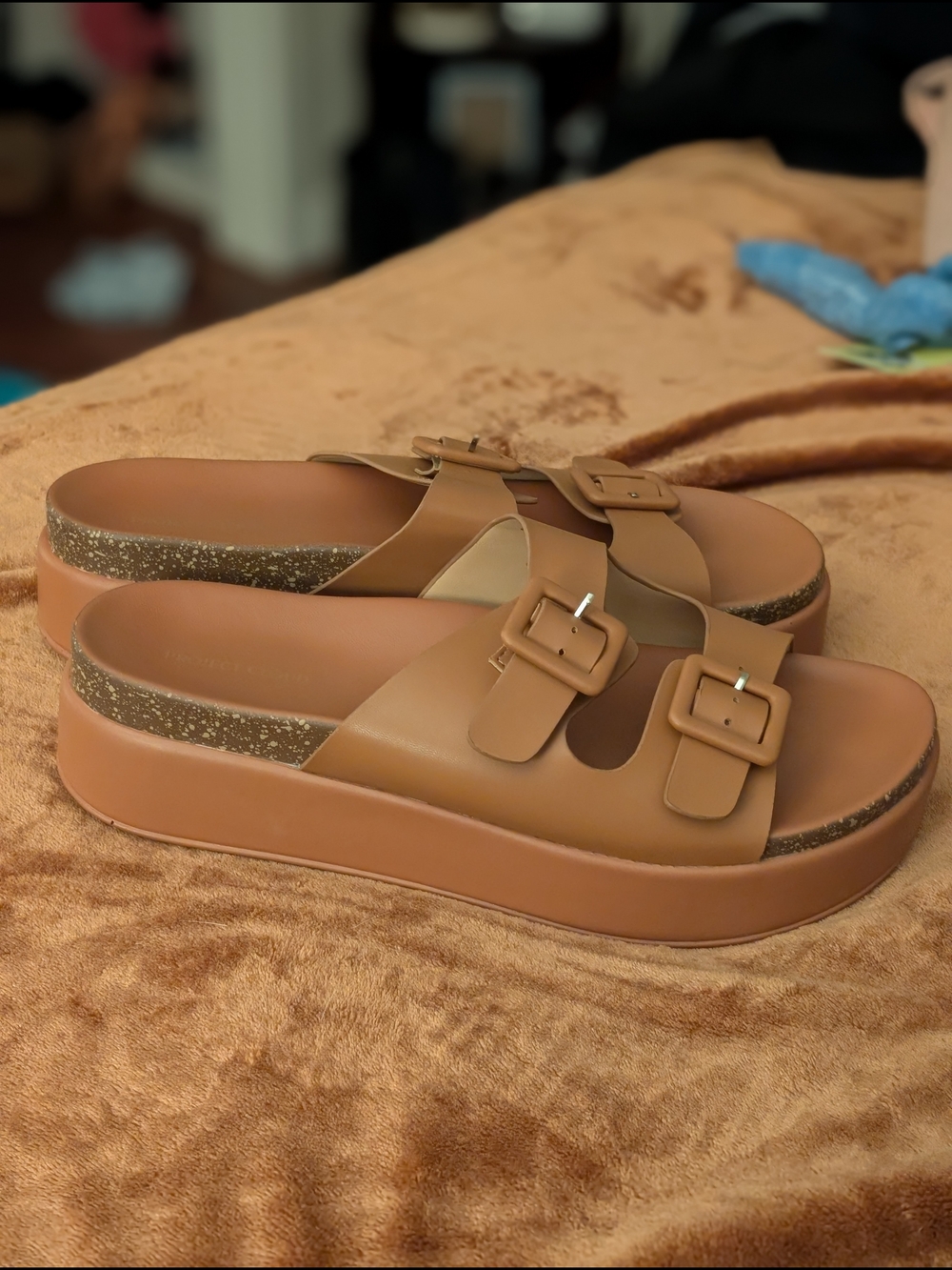 Project Cloud Lightweight Platform Wedge Sandals